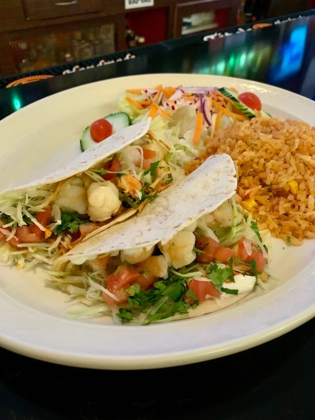 Shrimp Tacos.