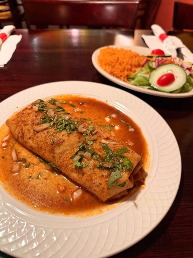 Birria Burrito Mexicano.