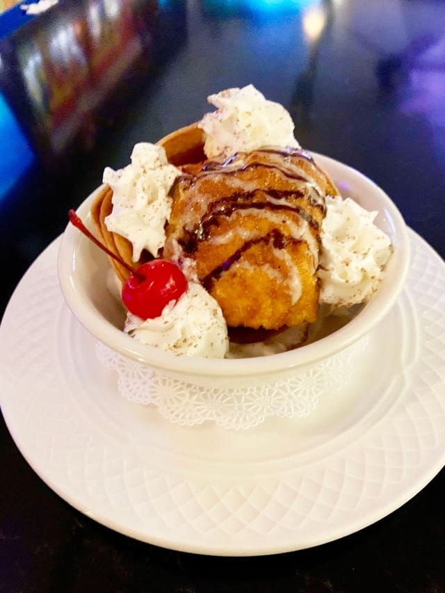 Fried Ice Cream.